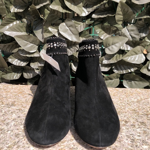 NWT Alaia Black Suede Wedge Bootie (US 7) - Picture 2 of 4